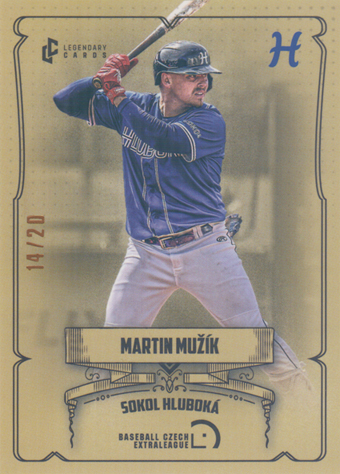 Mužík Martin 2024 LC Czech Baseball Extraleague Rainbow #71