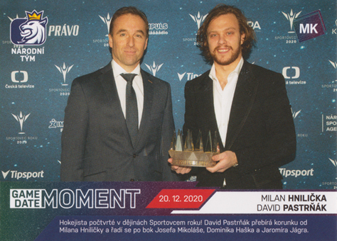 Hnilička Pastrňák 2021 MK Reprezentace Rainbow #84