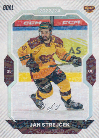 Strejček Jan 23-24 GOAL Cards Chance liga Rainbow #87