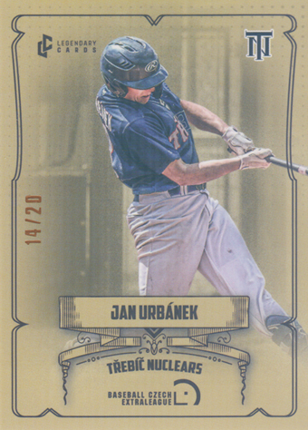 Urbánek Jan 2024 LC Czech Baseball Extraleague Rainbow #92