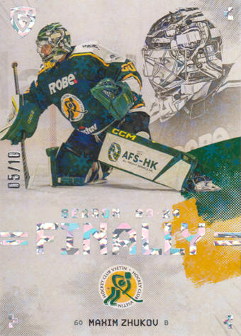 Zhukov Maksim 23-24 GOAL Cards Finally Rainbow #F-VS5