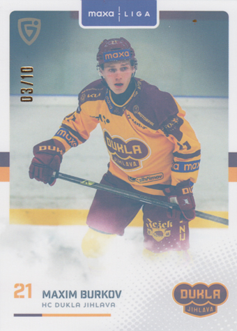 Burkov Maxim 25-26 GOAL Cards Maxa liga Rainbow #JIH-15
