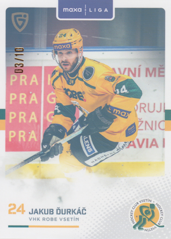 Ďurkáč Jakub 25-26 GOAL Cards Maxa liga Rainbow #VSE-07