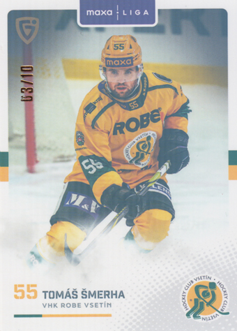 Šmerha Tomáš 25-26 GOAL Cards Maxa liga Rainbow #VSE-12