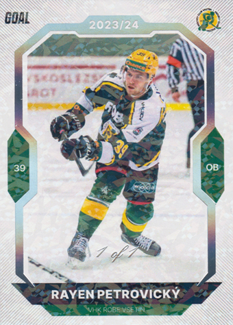 Petrovický Rayen 23-24 GOAL Cards Chance liga Rainbow #218