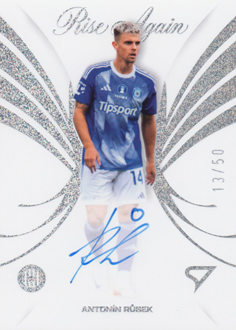 Růsek Antonín 25-26 Chance Liga Rise Again Silver Auto #RAS-AR