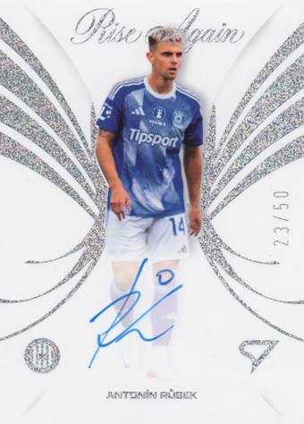 Růsek Antonín 25-26 Chance Liga Rise Again Silver Auto #RAS-AR