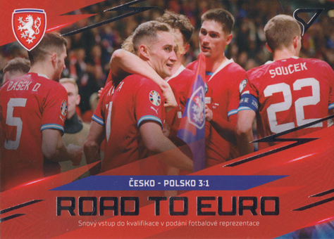 Česko-Polsko 2024 Hrdí Lvi Road to EURO #RE-01