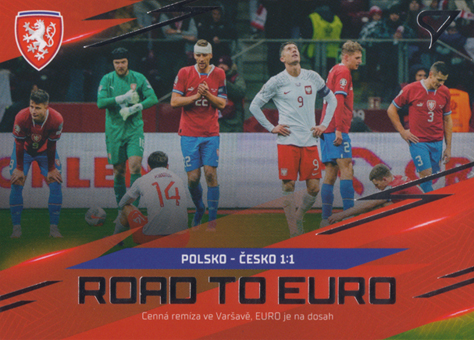 Polsko-Česko 2024 Hrdí Lvi Road to EURO #RE-14