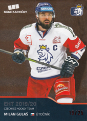 Gulaš Milan 2020 MK Reprezentace Red #7
