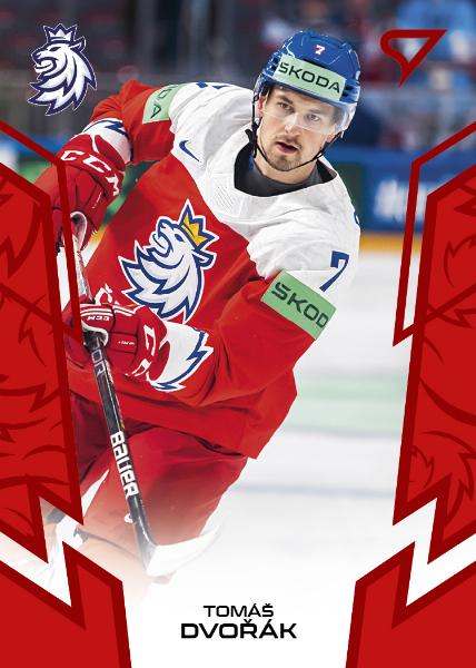 Dvořák Tomáš 2024 Hokejové Česko Red #8