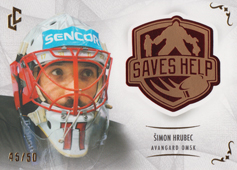 Hrubec Šimon 2021 LC Saves Help Red #SH-012