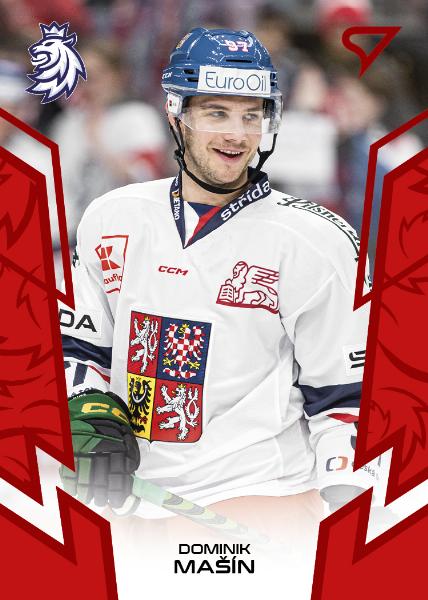 Mašín Dominik 2024 Hokejové Česko Red #20
