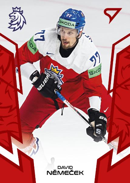 Němeček David 2024 Hokejové Česko Red #21
