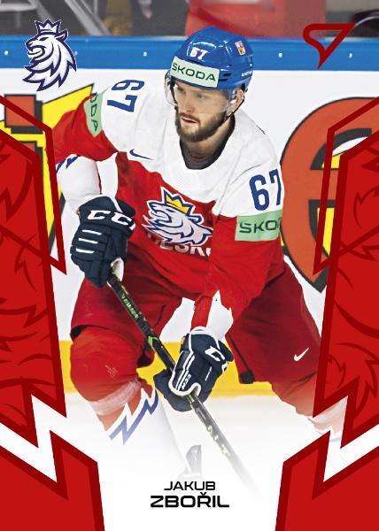 Zbořil Jakub 2024 Hokejové Česko Red #26