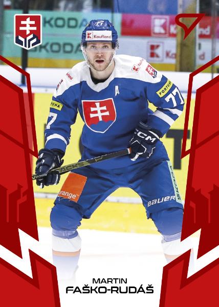 Faško-Rudáš Martin 2024 Hokejové Slovensko Red #30