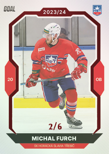 Furch Michal 23-24 GOAL Cards Chance liga Red #31