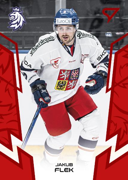Flek Jakub 2024 Hokejové Česko Red #32