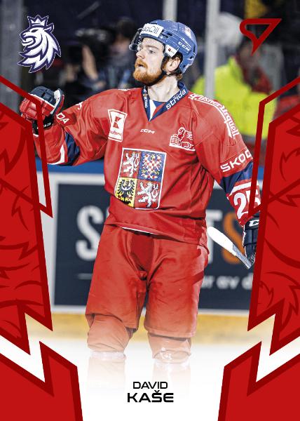 Kaše David 2024 Hokejové Česko Red #38
