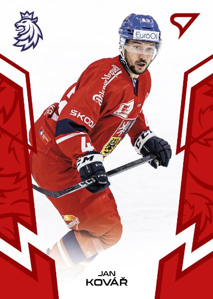 Kovář Jan 2024 Hokejové Česko Red #42