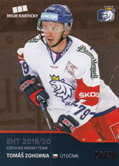 Zohorna Tomáš 2020 MK Reprezentace Red #45