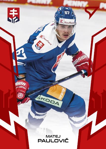 Paulovič Matej 2024 Hokejové Slovensko Red #51