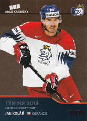 Kolář Jan 2020 MK Reprezentace Red #55