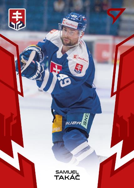 Takáč Samuel 2024 Hokejové Slovensko Red #56