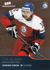 Simon Dominik 2020 MK Reprezentace Red #57