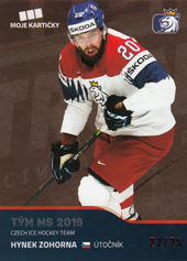 Zohorna Hynek 2020 MK Reprezentace Red #60