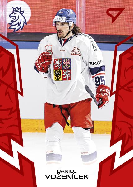 Voženílek Daniel 2024 Hokejové Česko Red #61