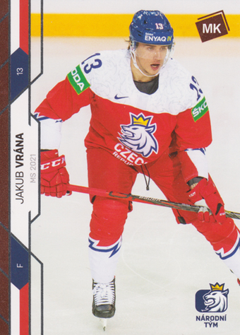Vrána Jakub 2021 MK Reprezentace Red #79