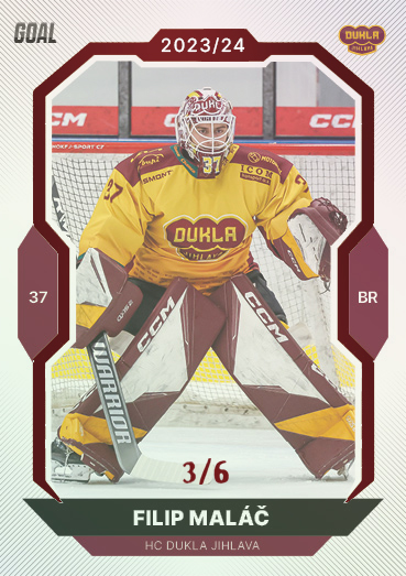 Maláč Filip 23-24 GOAL Cards Chance liga Red #86