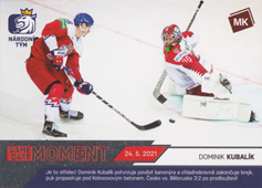 Kubalík Dominik 2021 MK Reprezentace Red #93