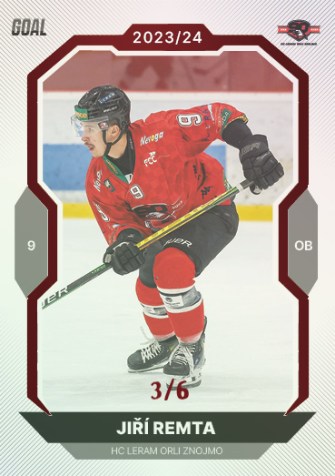 Remta Jiří 23-24 GOAL Cards Chance liga Red #185