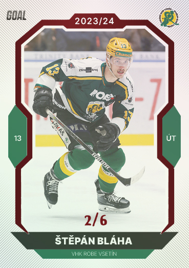 Bláha Štěpán 23-24 GOAL Cards Chance liga Red #228