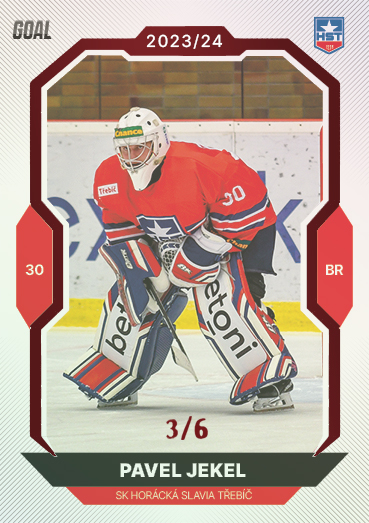 Jekel Pavel 23-24 GOAL Cards Chance liga Red #234