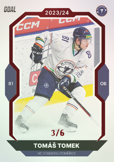 Tomek Tomáš 23-24 GOAL Cards Chance liga Red #274