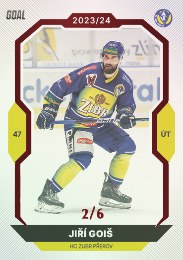 Goiš Jiří 23-24 GOAL Cards Chance liga Red #304