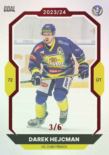 Hejcman Darek 23-24 GOAL Cards Chance liga Red #305
