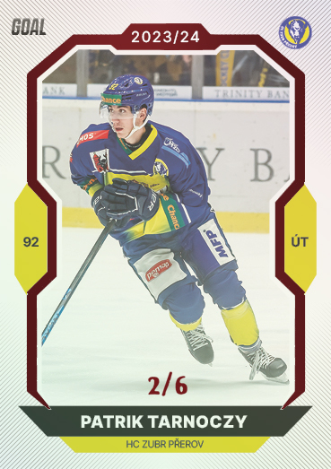 Tarnoczy Patrik 23-24 GOAL Cards Chance liga Red #306