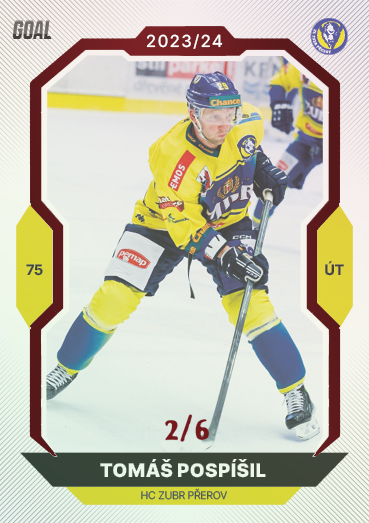 Pospíšil Tomáš 23-24 GOAL Cards Chance liga Red #310