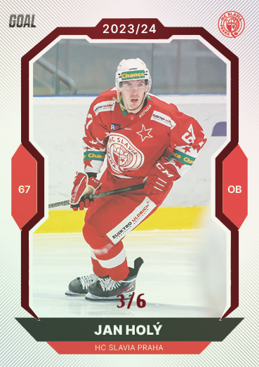 Holý Jan 23-24 GOAL Cards Chance liga Red #331