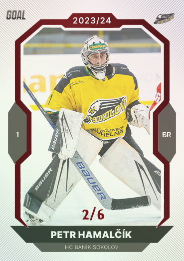 Hamalčík Petr 23-24 GOAL Cards Chance liga Red #358
