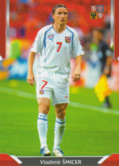 Šmicer Vladimír 2022 Pro Arena Repre v srdcích Red Parallel #11