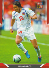 Baroš Milan 2022 Pro Arena Repre v srdcích Red Parallel #19