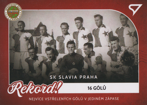 Slavia Praha 2023 Dekády fotbalové ligy Rekord #R-002