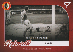 Plzeň 2023 Dekády fotbalové ligy Rekord #R-005