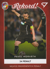 Horváth Pavel 2023 Dekády fotbalové ligy Rekord #R-007