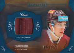 Pšenička Tomáš 20-21 OFS Classic Game Used Remnants #RPS-TPŠ